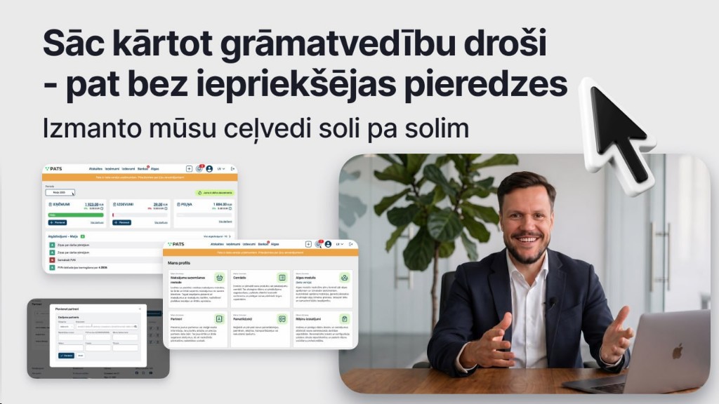 SIA grāmatvedība soli pa solim